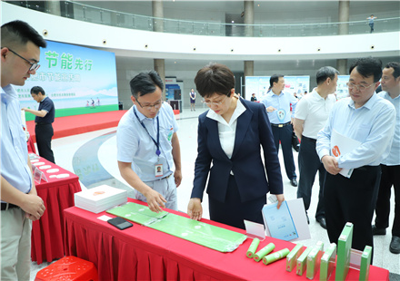 在合肥市節(jié)能宣傳周啟動儀式上，合肥市市長這樣評價國軒高科